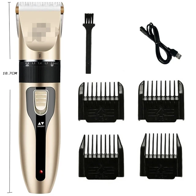 Dog Hair Clipper pet Hair Trimmer Puppy Grooming Electric Shaver Set Cat Accessories Ceramic Blade Recharge Profession supplies