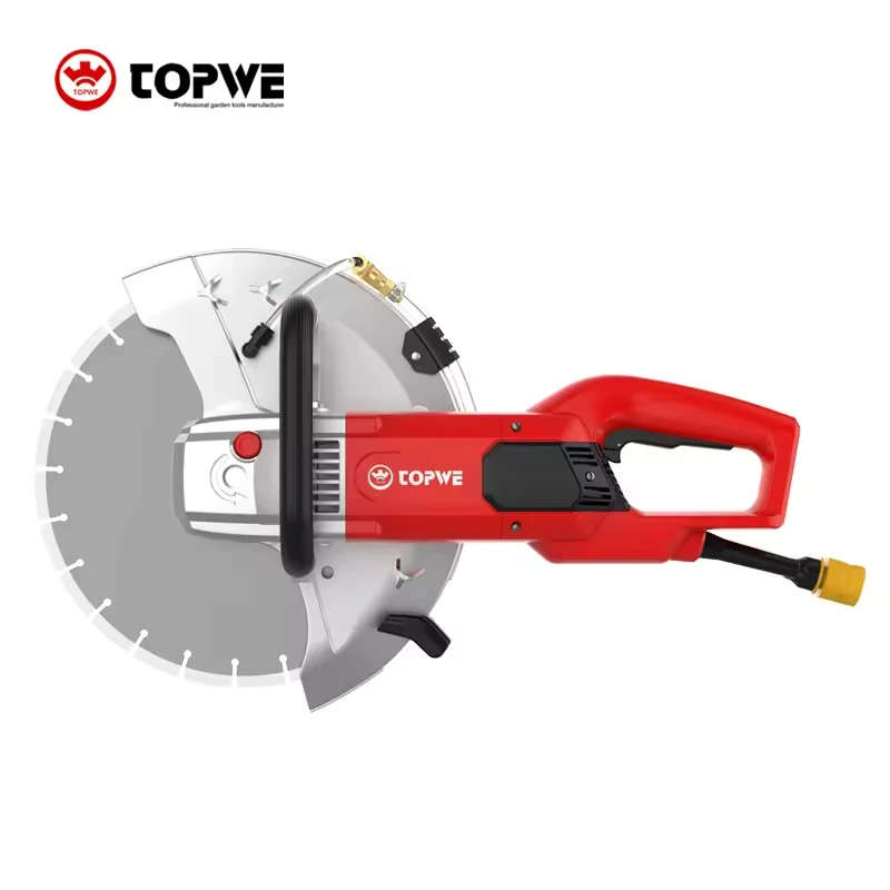 

TOPWE 125/150MM Depth of Cut Concrete Cutting Machine 3000W Electric Ring Saw for Wall