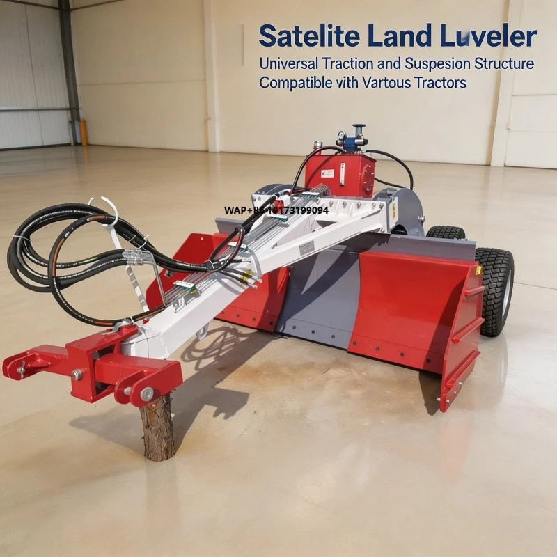 High Precision Deluxe Large Curved Beam Land Leveling Scraper PWBH400 Tractor Trailed Land Leveller