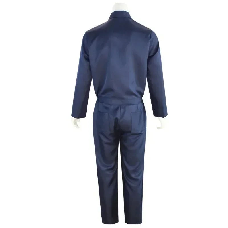 Single Sale Michael Myers Halloween Costume Mask Cosplay Jumpsuit Outfits Horror Bloody Killer Carnival Party Costume for Adult image 3