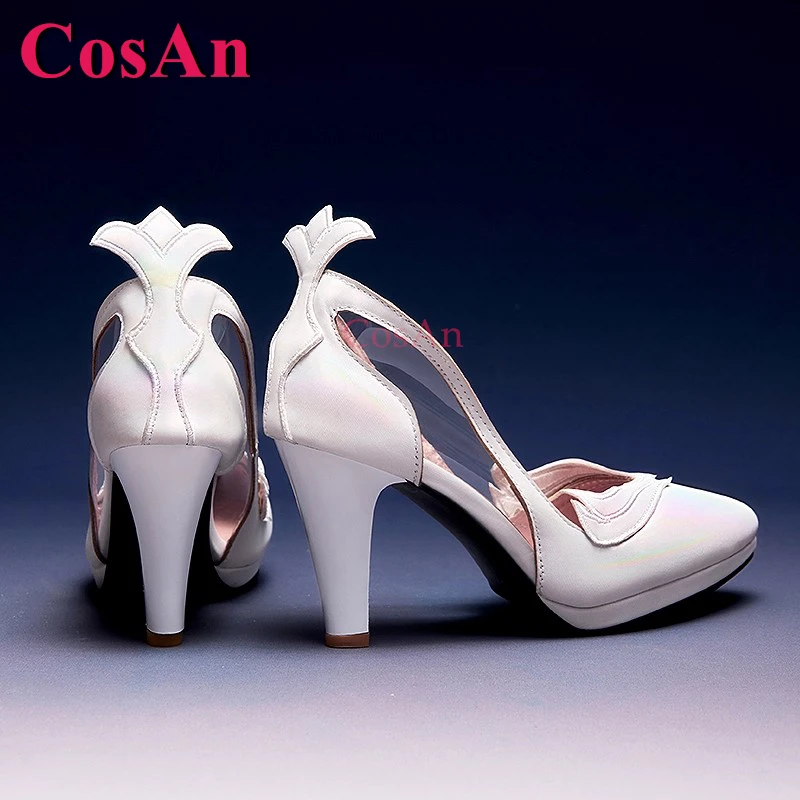 

CosAn Game Wuthering Waves Cantarella Shoes Cosplay Universal Fashion High-Heeled Shoes Daily Wear Role Play Parts 36-39 Size