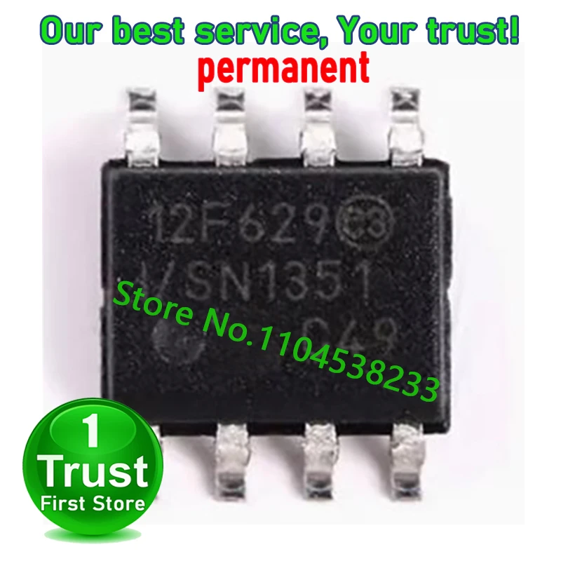 PIC12F675-I/SN PIC12F629-I/SN 100PCS/LOT 12F675 12F629 SOP8  Trust First   in stock