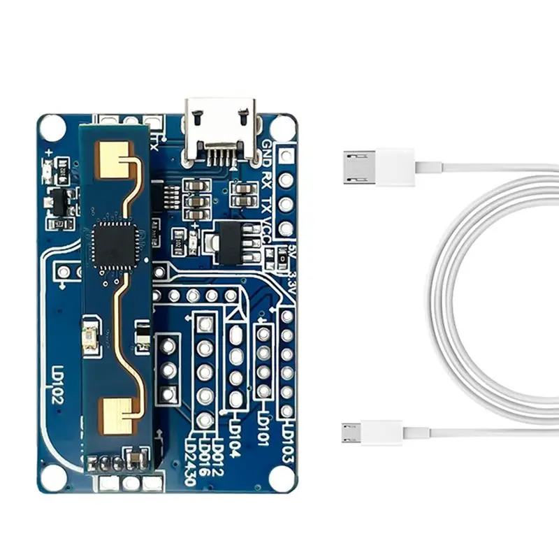 BHBD-LD2410B 24Ghz Radar Human Presence Sensing Module With BT+Radar Test Board 5V LD2420 Millimeter Wave Motion Sensor