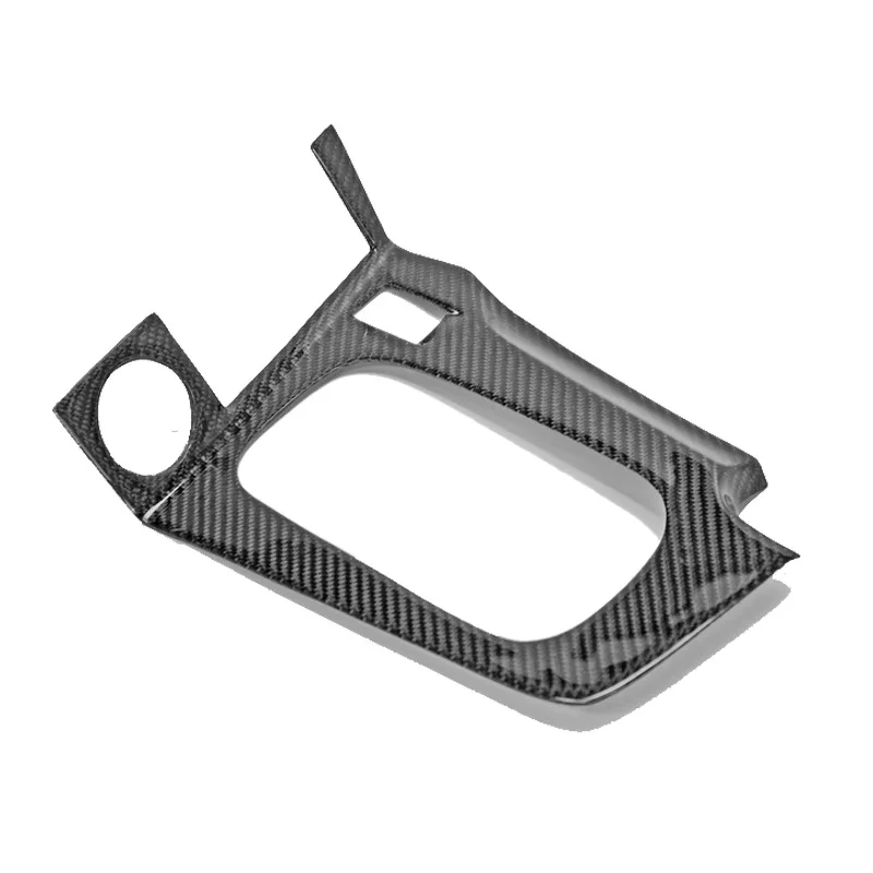 

SAAR Compatible with Nissan Skyline R34 GTR Carbon Fiber Interior Modification Gear Shift Knob Cover Automatic Transmission Righ