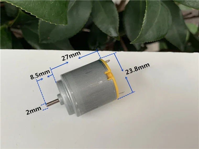 DC 3V-6V Micro R260 Motor Mini 24mm Round High Speed Motor For DIY Toy Four-wheel Car Model Scientific Experiments