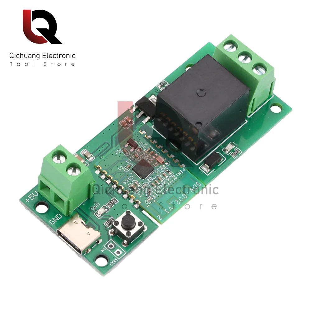 1Pc eWelink Smart USB DC 5V/7-32V DIY Single Channel Bluetooth WIFI Inching Self-Locking Wireless Smart Home Relay Switch Module