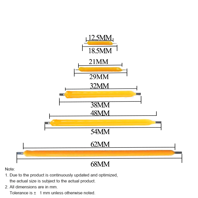 38mm Dc3v Dc12v Edison Bulb Led Filament Lamp Partsdiy Led Bead Incandescent Light Accessories Diode For Model Holiday Lighting