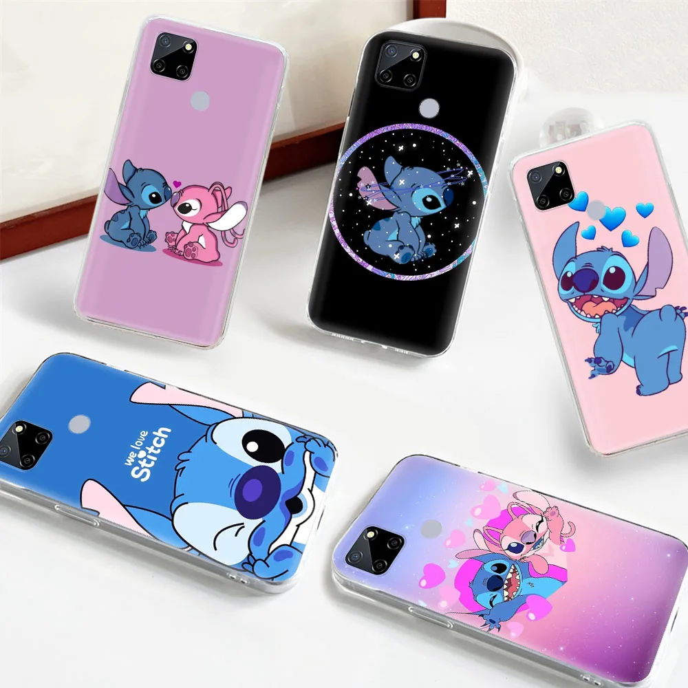 Transparent Phone Case for LG V60 THINQ5 G8 G8x ThinQ K9 VELVET Stylo 6 V40 V50 K30 K42 K62 Q61 Q60 Q61 Q52 D-3 Cute Stitch