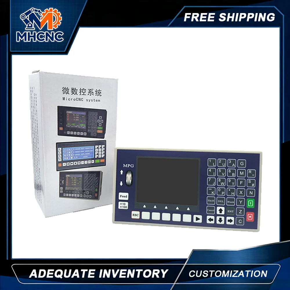 Good Price MHCNC CNC Controller 1 PCS TC55H 1/2/3/4 Axis G&M-Code Controller System Motion Controller For CNC Milling Machine