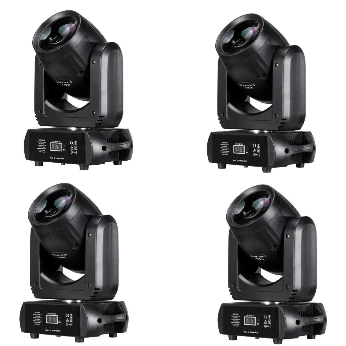 4PCS Mini LED Moving Head Light 150W Beam+Spot+18 Rotating Prisms Stage lighting