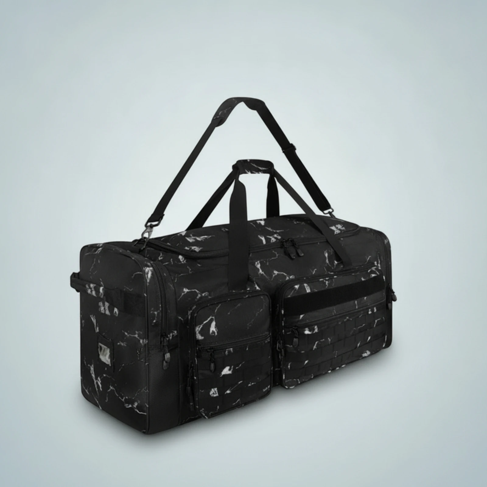 Baseball Travel Bag Waterproof Sports Duffel Bag with Shoulder Strap Adjustable Long-Lasting for Coaches, Tournaments