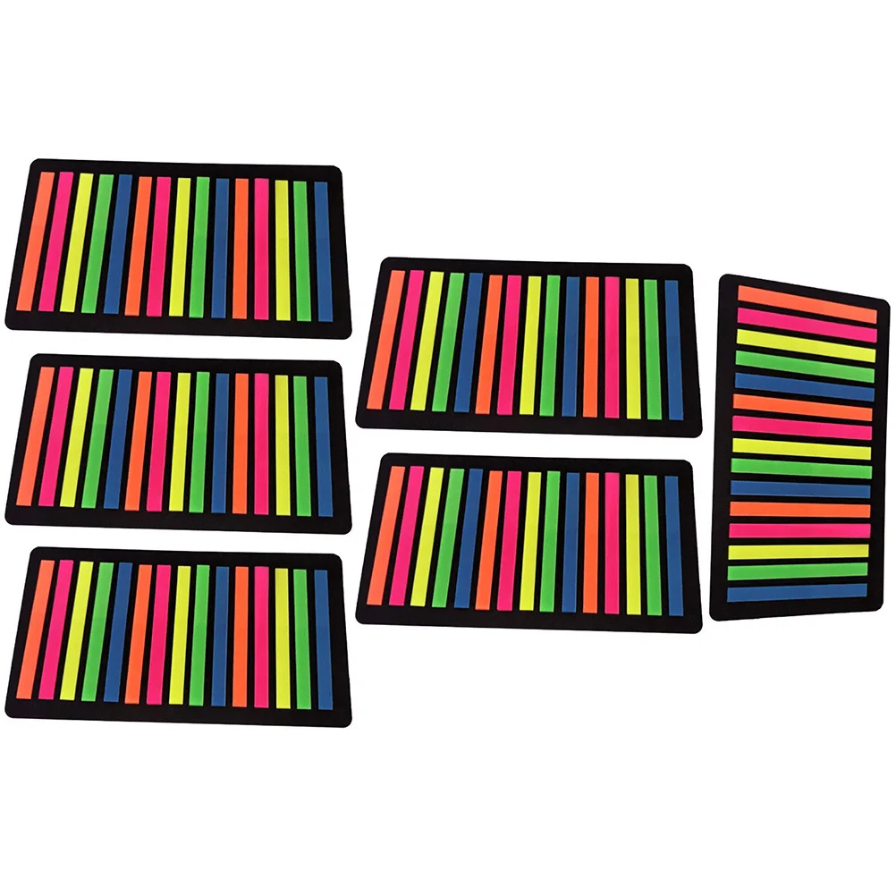 

Colored Transparent Page Markers Professional Reading Strips For Aid Highlighter Tape Book Supply Sticky