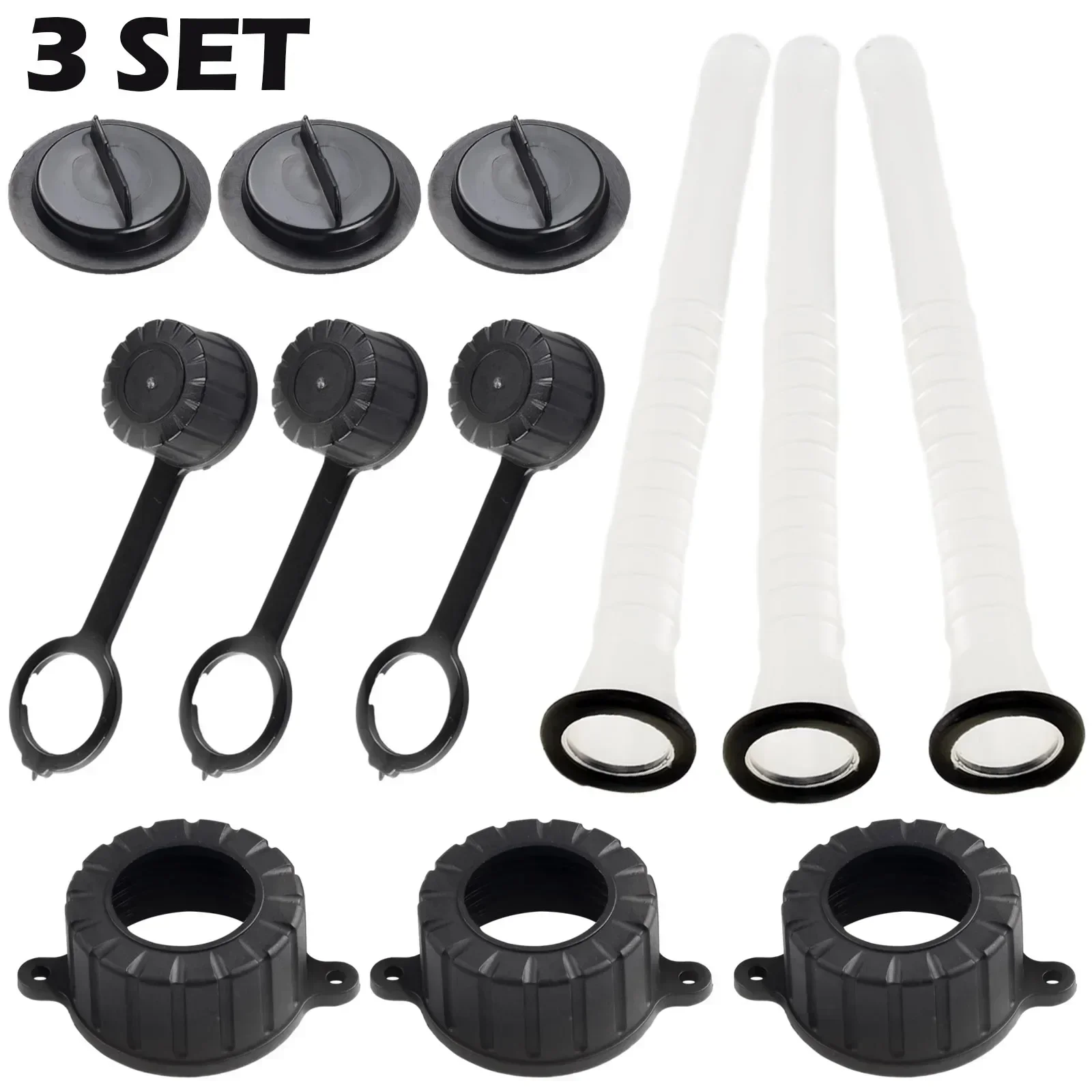 Imagem -05 - Tampa de Exaustão Solução de Combustível Conveniente Pacotes de Bico de Reposição e Kit de Peças para Rubbermaid Kolpin e Gott