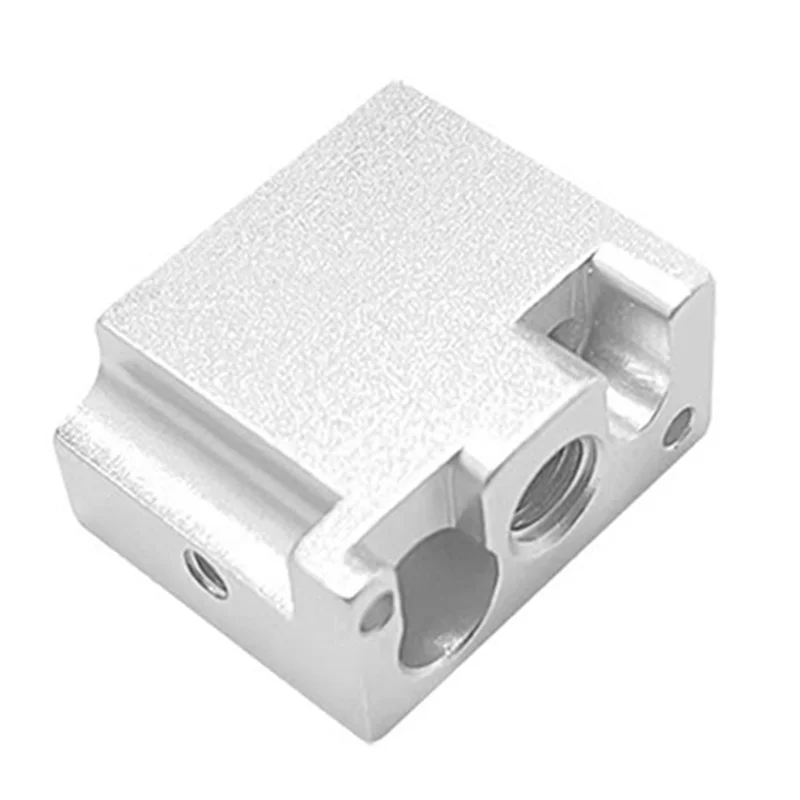 

Для FLSUN V400 3D-принтер Hotend сопло печатающая головка латунный тепловой блок горло медные детали экструдера