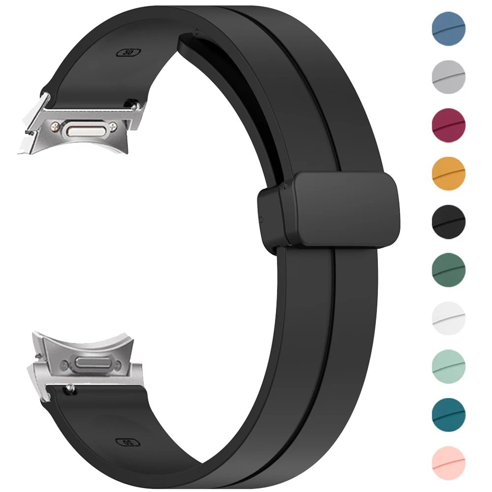 

Magnetic Strap for Samsung Galaxy Watch 6 4 Classic 5 pro 44mm 40mm 47mm 43mm 45mm 46mm 42mm 20mm bracelet galaxt watch 4 strap