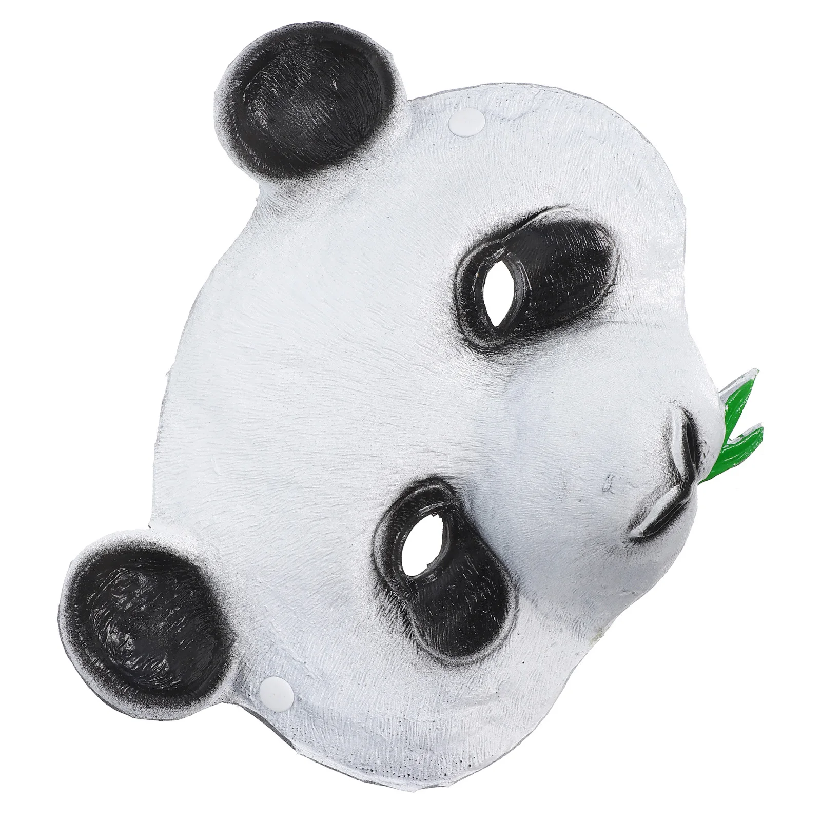 

Panda Mask Animal Costume Accessory Realistic PU Material Breathable Lightweight for Halloween Cosplay Carnival Party Masquerade