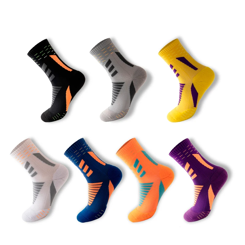 Professional Basketball Socks Sport For Kids Men Outdoor Cycling Climbing Running Fast-drying Breathable Adult Non-Slip