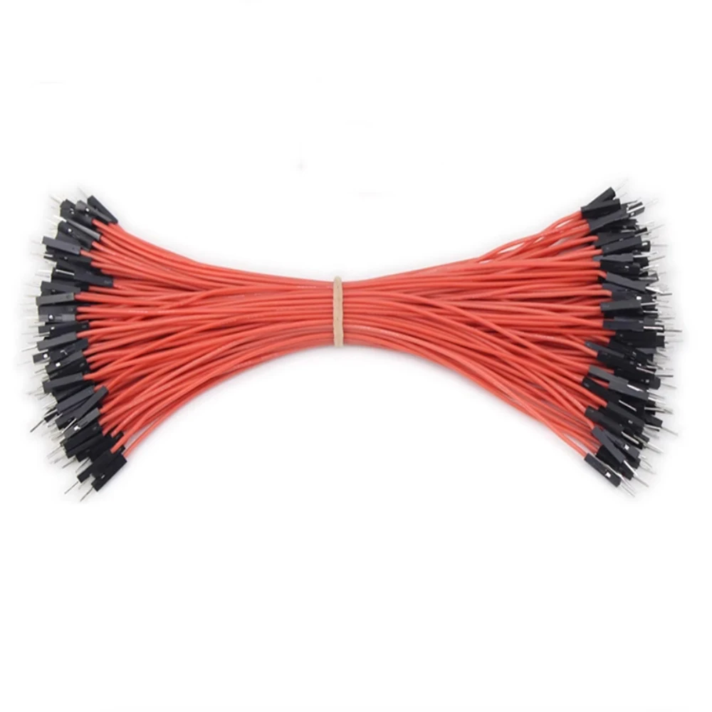 

High-Temperature Soft DuPont Wire Food Grade Silicone 26AWG Terminal Wire Male to Male Wire for Reliable Connections