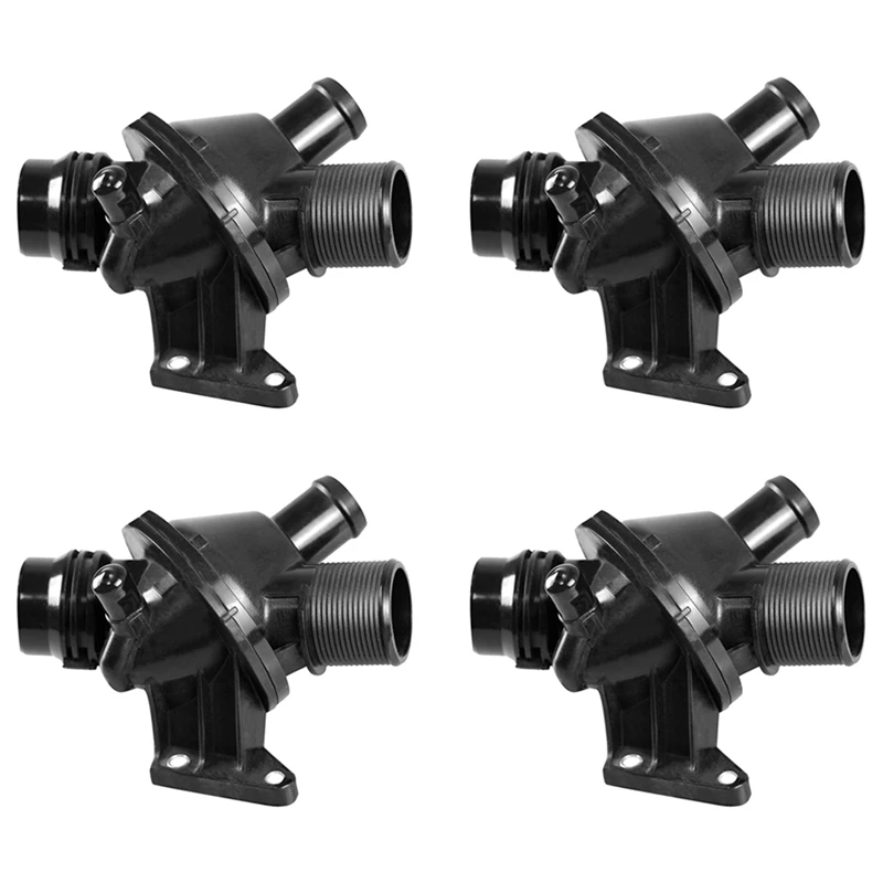 

4X Thermostat Assembly For BMW F20 F30 F10 X1 X3 X4 X5 125I 320I 328I 520I 528I N20 11538635689 11538648791