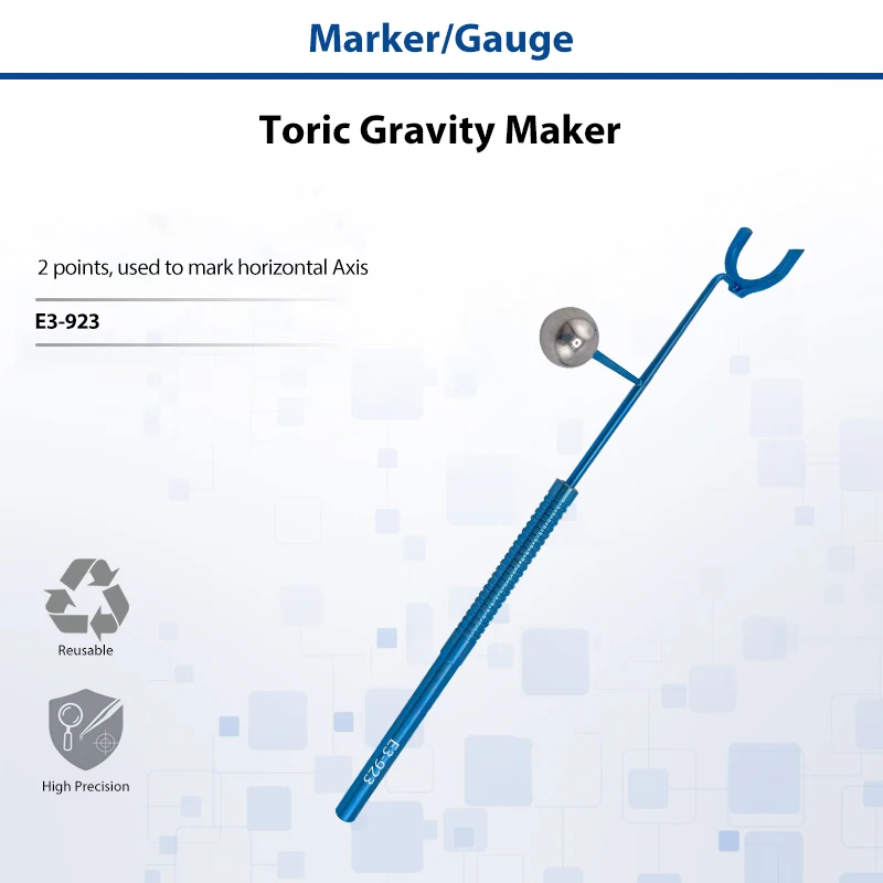 toric-gravity-marker-round-handle-gravity-weight-system-for-cataract-astigmatism-toric-iol-ophthalmic-surgery-marking-instrument