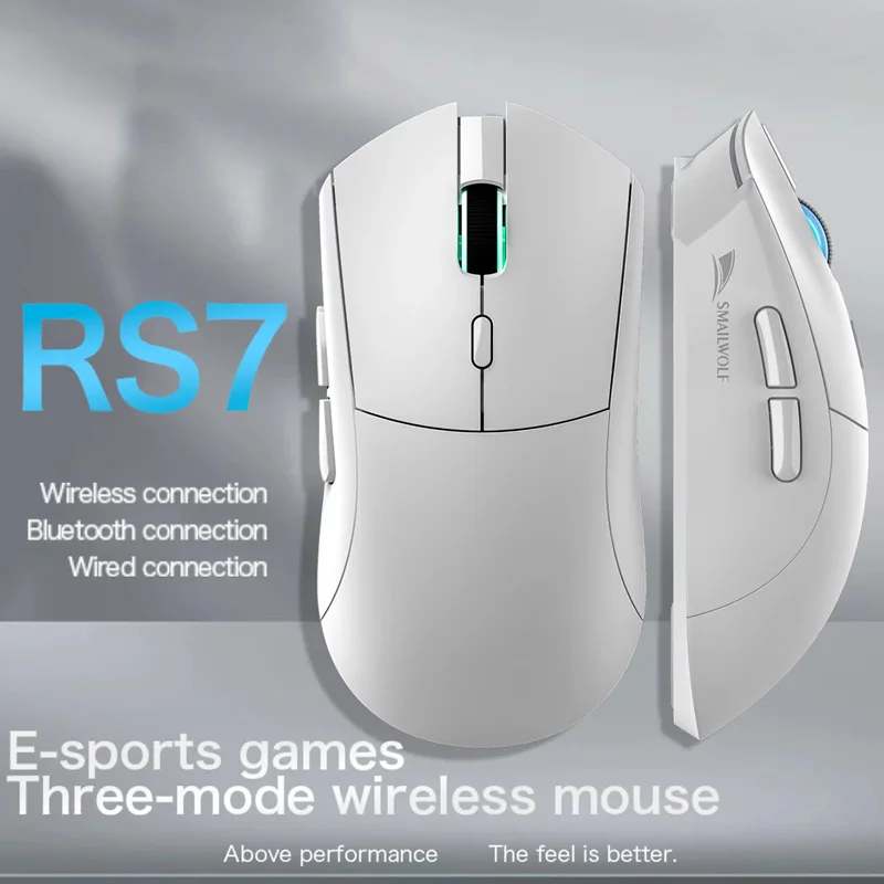 2026 Bluetooth Wireless Gaming Mouse PAW3311 With Macro Driver 20000DPI Adjustable Sensitivity For Laptop Desktop PC Office