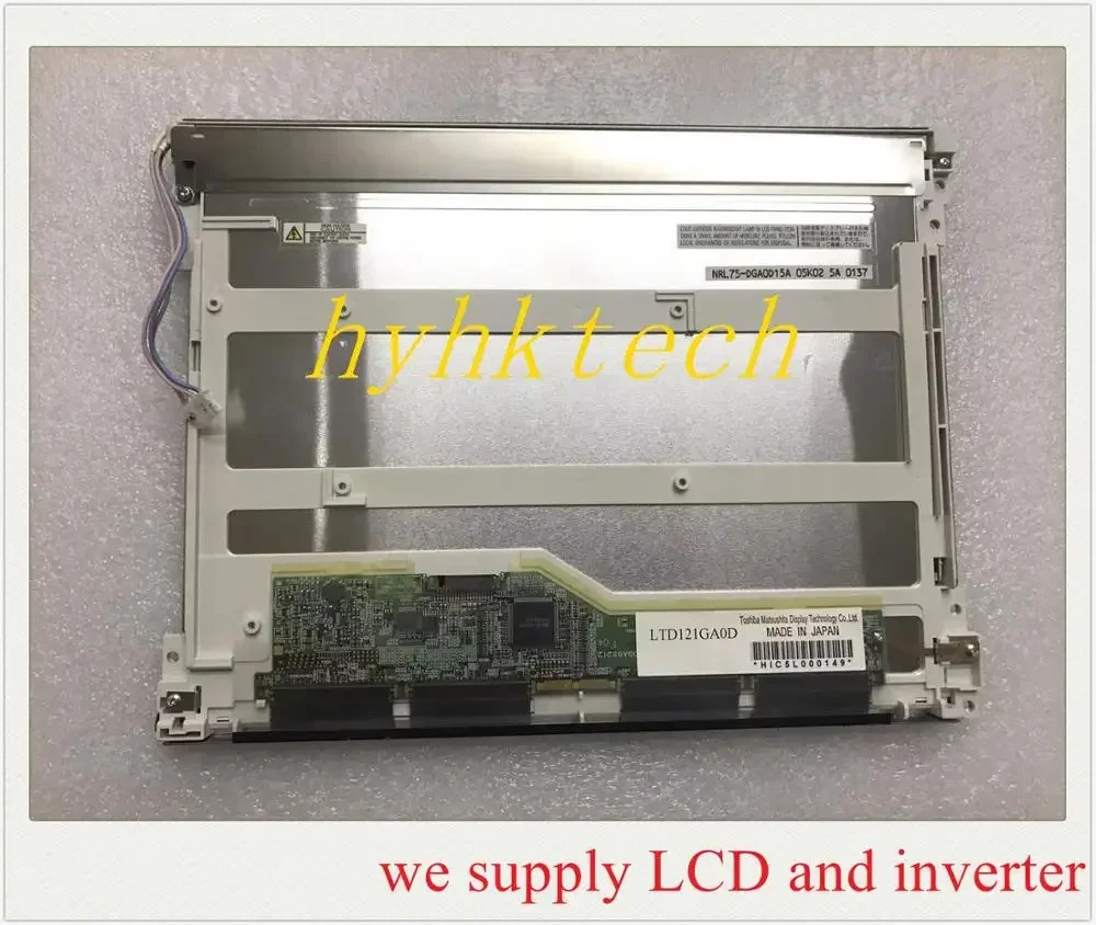 

LTD121GA0S 12,1-дюймовый промышленный ЖК-дисплей, новый, класс A+, в наличии, проверен перед отправкой.