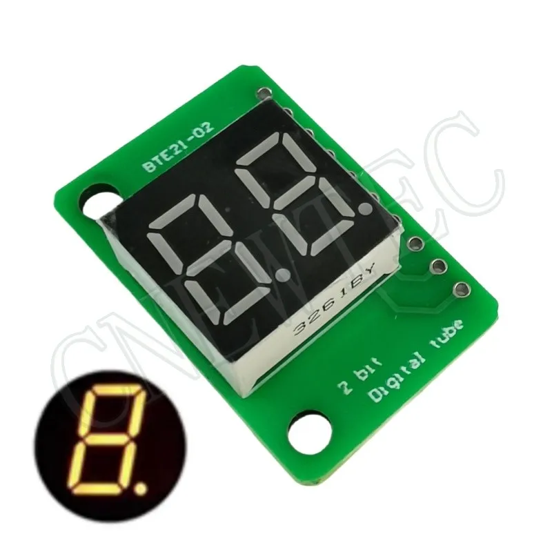 0.36 cal 2 bity cyfrowy wyświetlacz LED 7 segmentowy modułu LED 5 kolor dostępne dla Arduino STM32 STC AVR