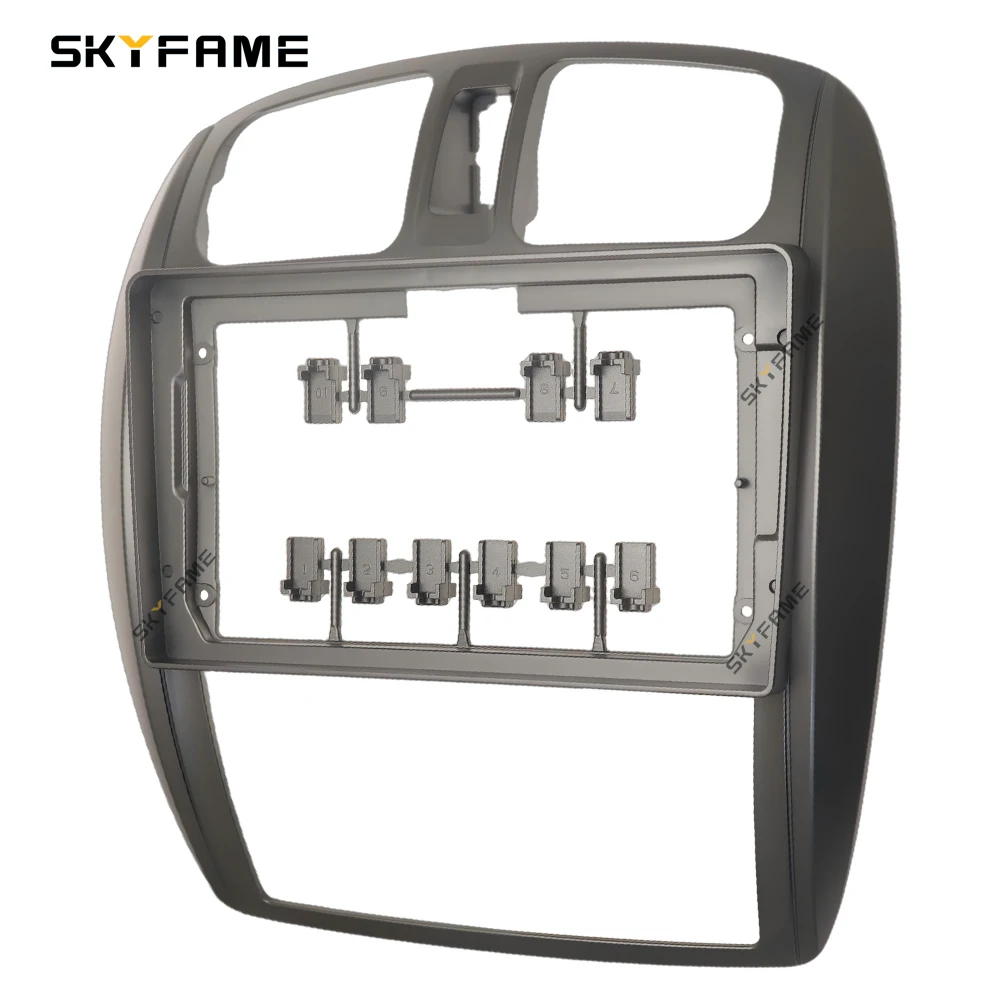 SKYFAME إطار السيارة فآسيا محول أندرويد راديو الصوت داش تركيب لوحة عدة لهيما بريماسي