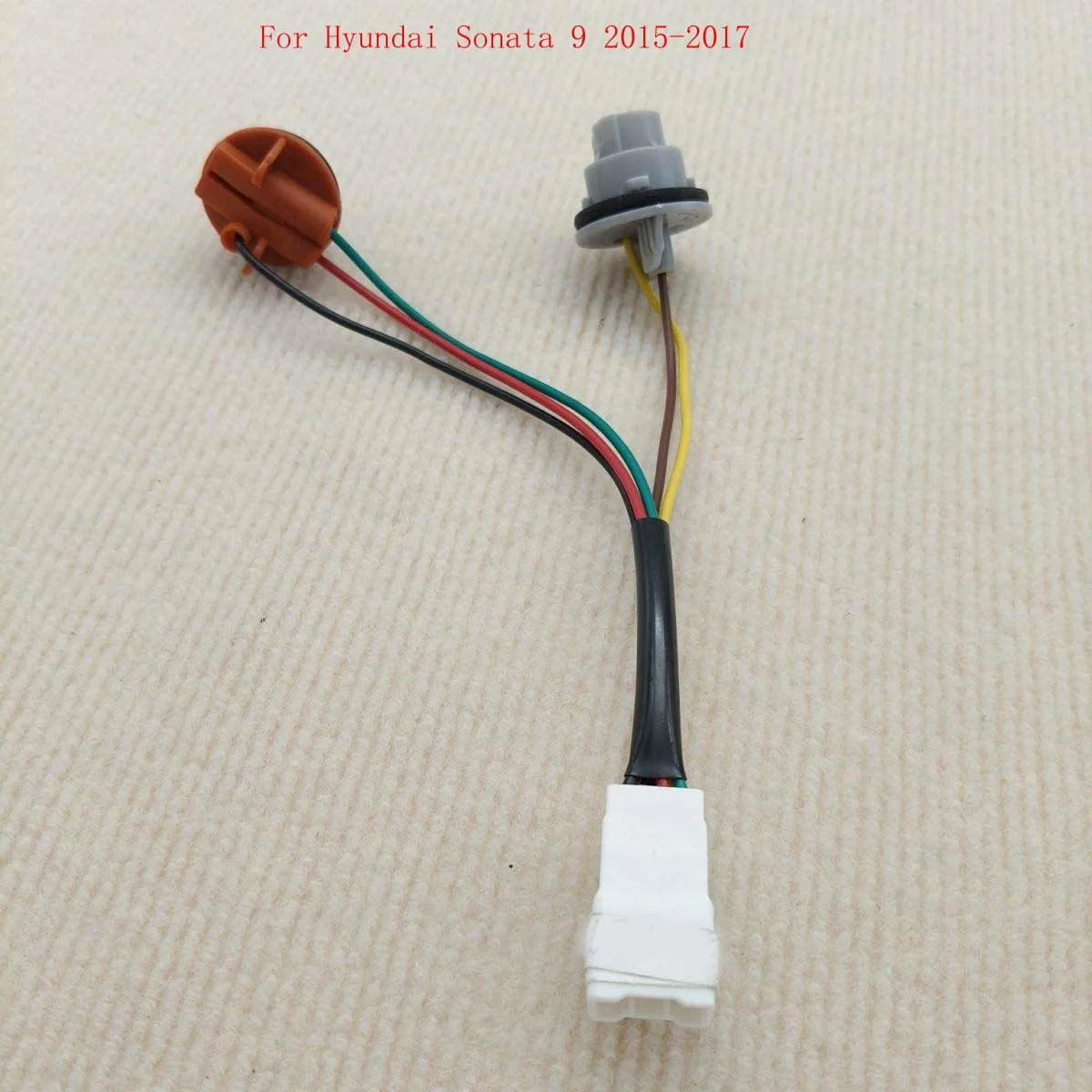 

Rear Tail Light Wiring Harness Turn Signal Brake Lamp Socket Connector Plug For Hyundai Sonata 9 2015 Replacement Wire Assembly