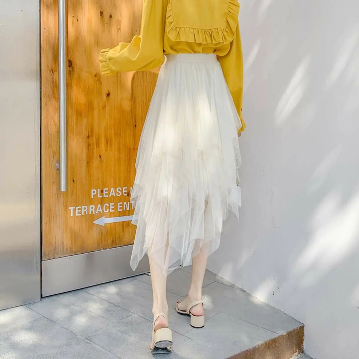 Tutu Naranja Tutu Falda De Mujer Falda De Tul Con Paneles De Color Falda De Tul Mujer