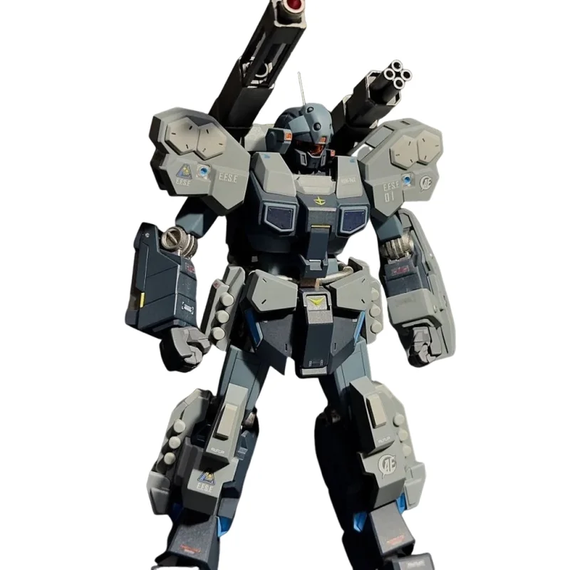 BAOBAO HG RGM-96X Jesta Cannon Action Figure - Kit de modelo de montagem em escala 1/144 U.C.0096 Anime colecionável para presentes de aniversário