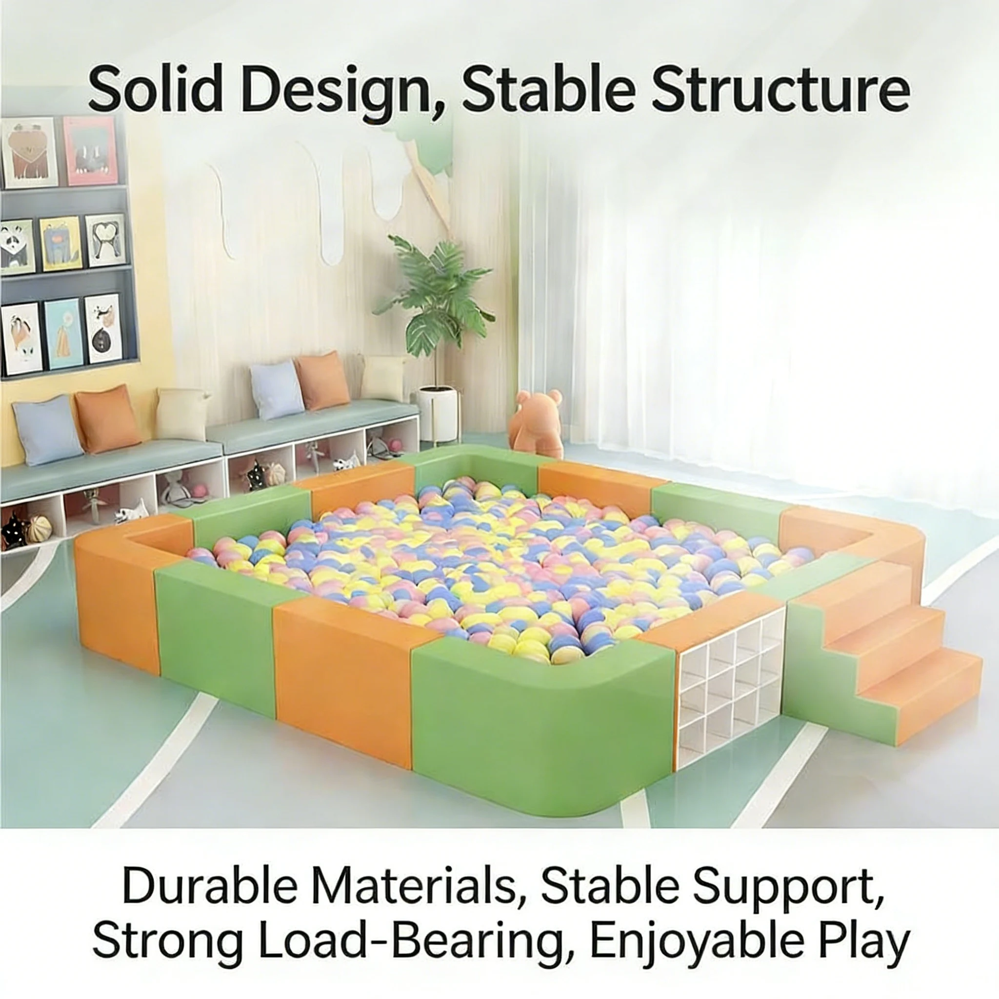 

Детский игровой домик-бассейн с шариками для малышей напрямую от производителя для творческих игровых зон в спальне — акция!