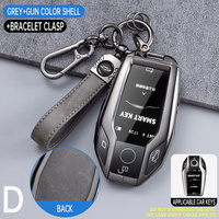 Car LED Display Key Case For BMW 5 7 Series G11 G12 G30 G31 G32 i8 i12 i15 G01 G02 G05 G07 X3 X4 X5 X7 Interior Accessories