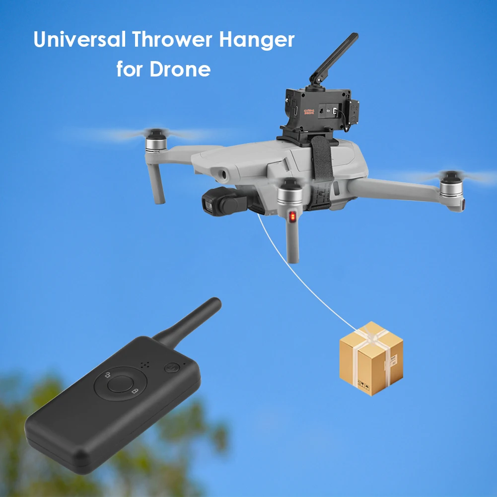 Sistem Pengiriman Udara Drone Thrower Airdrop untuk DJI Mavic 2/Pro/Air 2/Air/FIMI X8SE Pengiriman Jarak Jauh