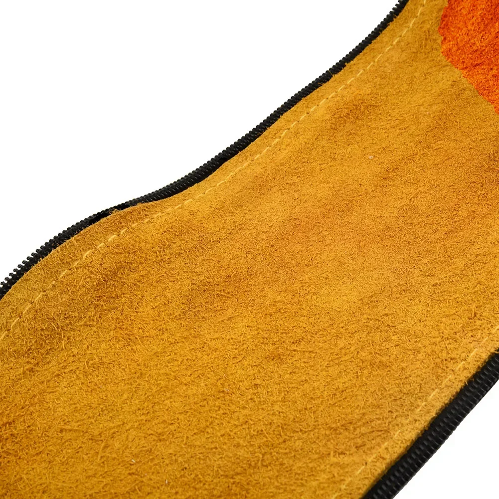 

Durability and Protection Combined Cowhide Leather Cover for TIG Mig Welding Torch Cable Hose 23ft Long x 4in Wide