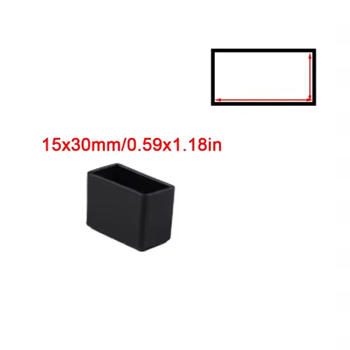 Square Silicone Chair Leg Caps Non-slips Table Foot Dust Cover Socks Floor Protector Pads Pipe Plugs Furniture Leveling Feet - Image 10