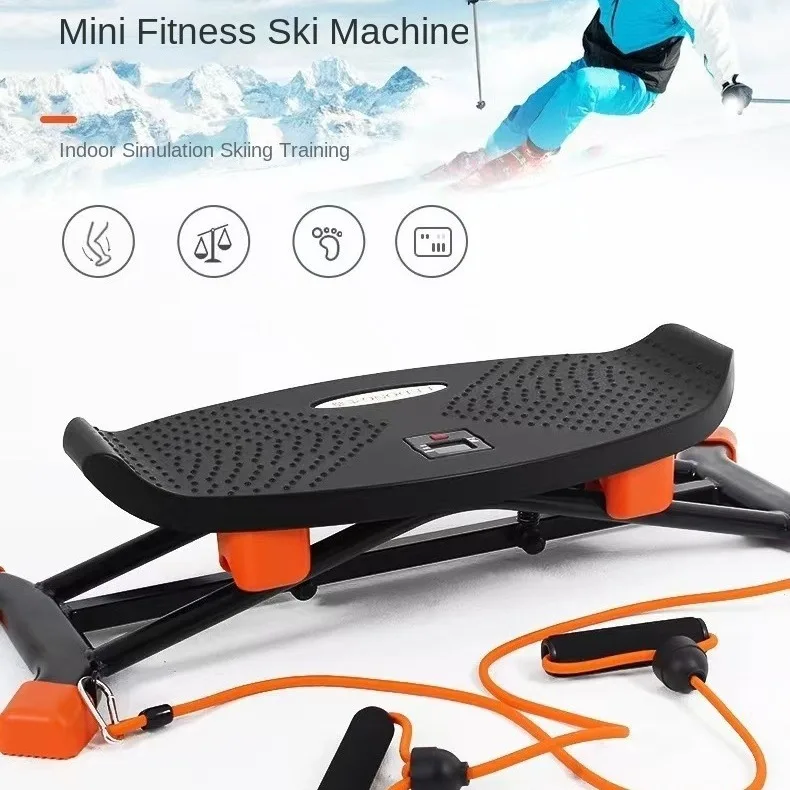 Image 5: Machine à ski portable de haute qualité, mini-stairmaster pour l'exercice à domicile et l'entraînement des jambes