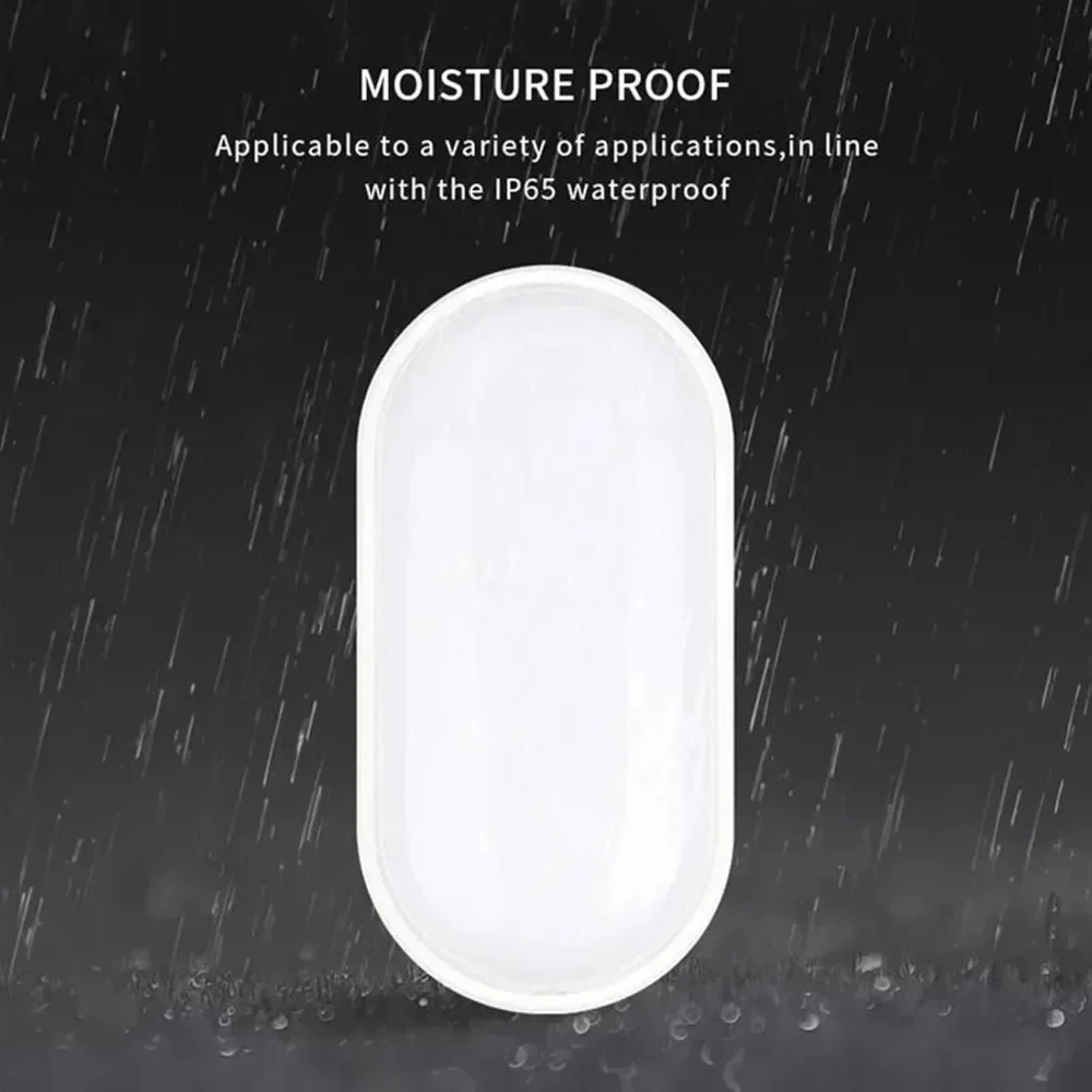 JOYINLED Wall Lamp Moistureproof Front Porch Ceiling Light Surface Indoor Wall Light Fixture for Bedside Reading Bedroom Living