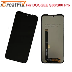 New Original 6.1'' DOOGEE S86 Pro LCD Display + Touch Screen Digitizer Assembly Replacement Glass For DOOGEE S86 LCD Sensor