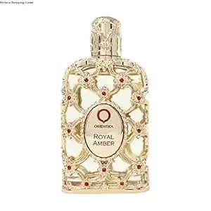 Orientica Luxury Collection Royal Amber للجنسين Eau de Parfum Spray، عطر يدوم طويلاً 5.0 أونصة، هدية عيد الميلاد