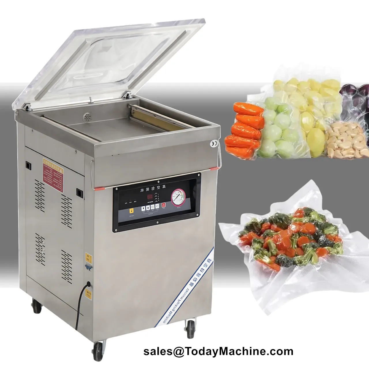 Frozen Food Bags Snack Vacuum Sealing Machine