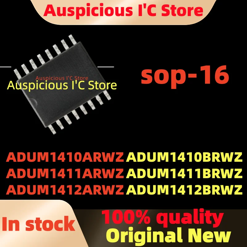 

(10pcs)100%New ADUM1410BRWZ ADUM1411BRWZ ADUM1410ARWZ ADUM1411ARWZ ADUM1412ARWZ ADUM1412BRWZ ADUM1410 ADUM1411 ADUM1412