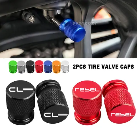 FOR HONDA REBEL CMX250 CMX300 Rebel CMX 500 250 300 CL300 CL500 Motorcycle Accessories Tire Valve Air Port Stem Cover Cap Plug