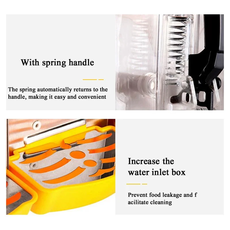 آلة المشروبات الباردة التجارية آلة شرب العصير اسطوانة واحدة آلة صنع الثلج الرملي آلة تحريك الطين الثلجي ذاتية الخدمة #4