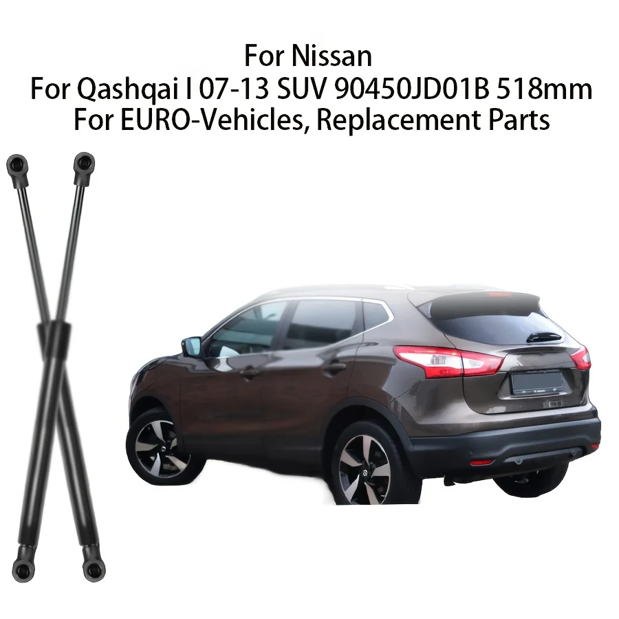 

2 шт. газовые стойки задней двери багажника для Nissan Qashqai I 2007-2013 SUV 90450JD01B, поддержка подъема