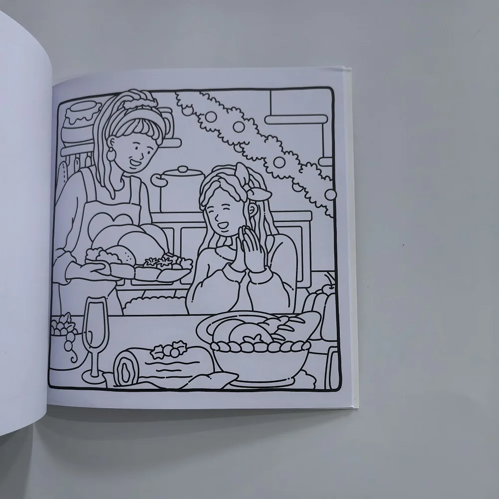 Dear Mom Cute & Comfy Coloring Book for Adults Cute Drawing Book Perfect Gift for Party and Birthday