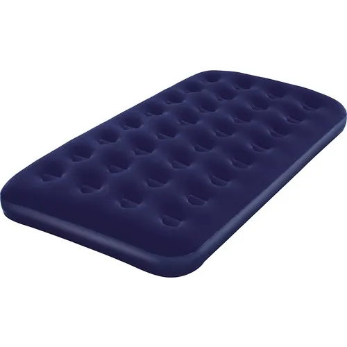 Bestway 67001 Flocked Twin Blue Single Inflatable Bed