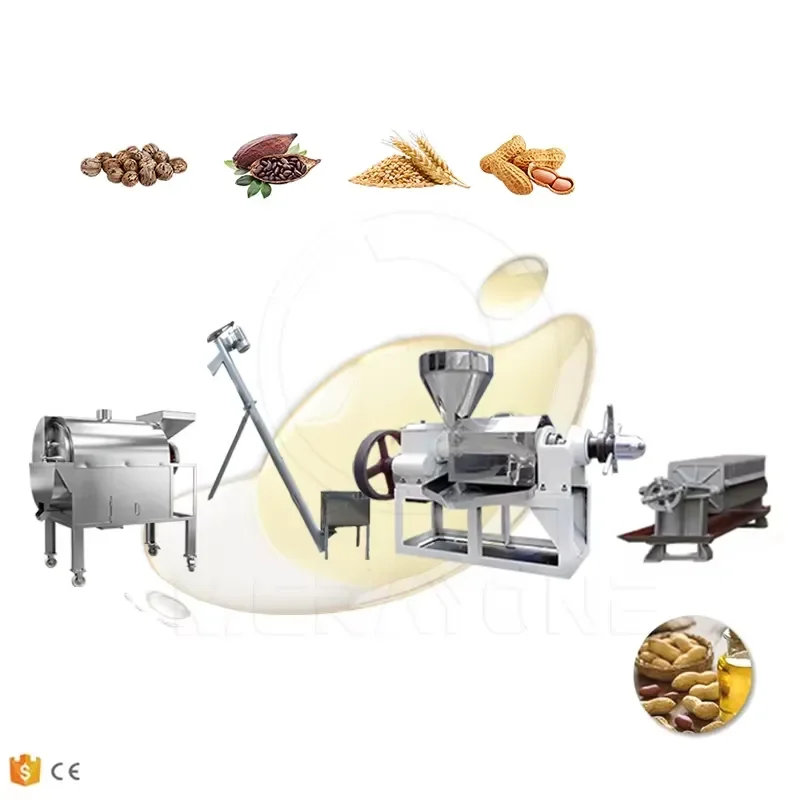MCRAYONE Automatic Multifunctional Edible Oil Production Machine 500kg/d Capacity for Palm Kernel Oil Refining