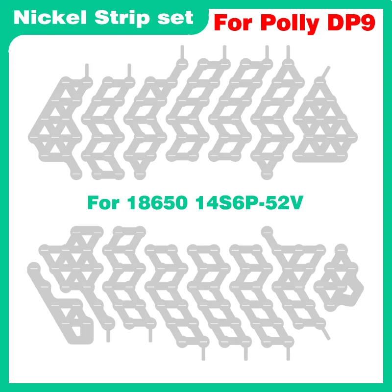 Polly DP9 Nickel Strip 18650 10S9P 13S7P 14S6P 0.15mm for 36V 48V 52V E-bike Battery Pack Welding Strips for Replacement DIY image 6