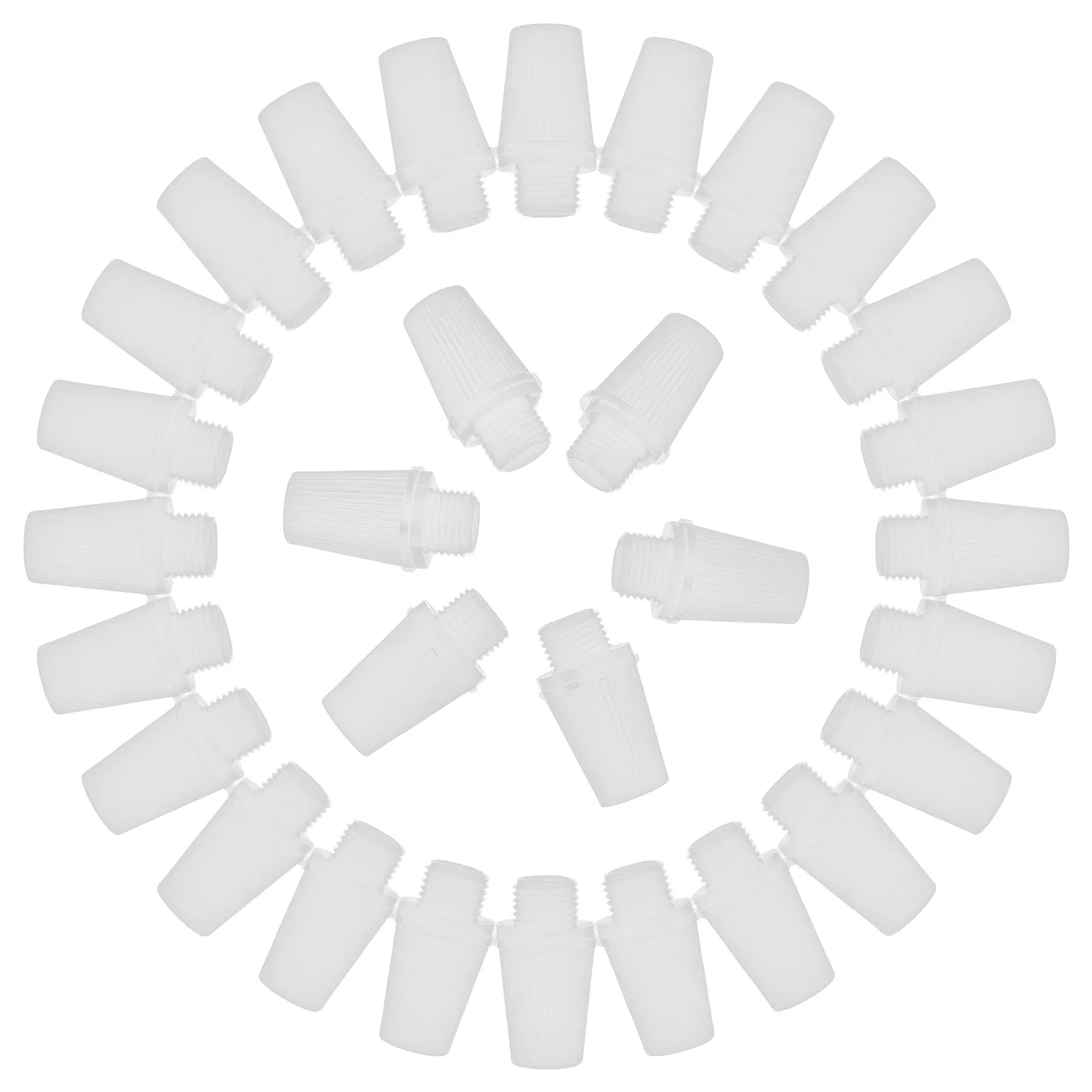 50Pcs Cable Gland Strain Relief Connector for Pendant Lighting Ceiling Lamps Power Cords Cord Fixing Grip Light Fixture Clamp
